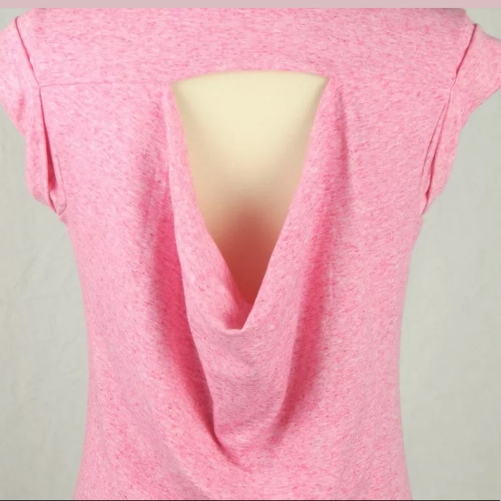 ❌SOLD❌Athleta Pink Draped Back Charisma Dress - Picture 5 of 7